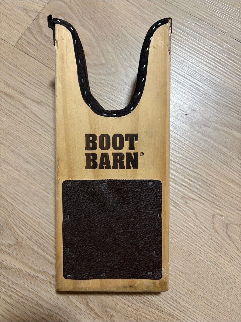 Boot Barn Wooden Boot Jack - Brown